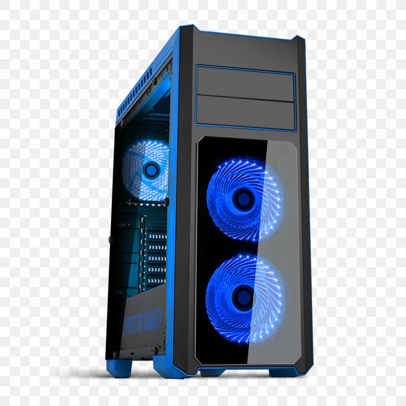 Torre Computer Cases & Housings ATX Personal Computer, PNG, 1024x1024px, Torre, Amd Ryzen 5 1600x, Atx, Blue, Computer Download Free