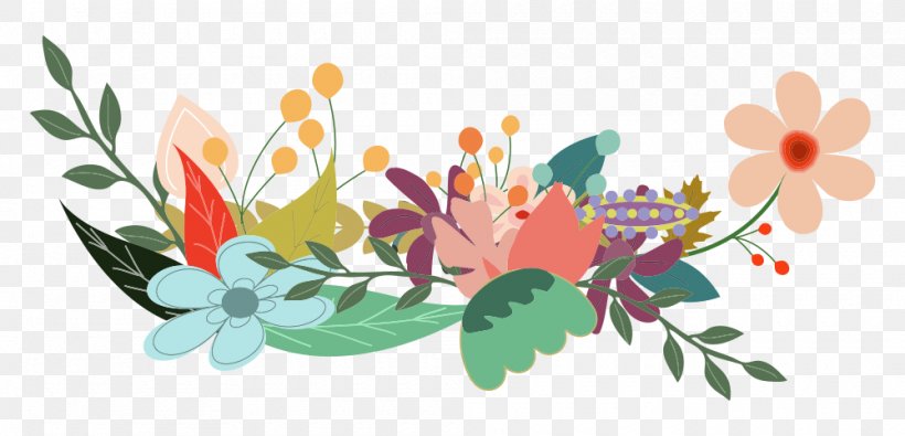 Clip Art Flower Image Vector Graphics, PNG, 1000x482px, Flower, Blossom, Branch, Crow, Digital Scrapbooking Download Free