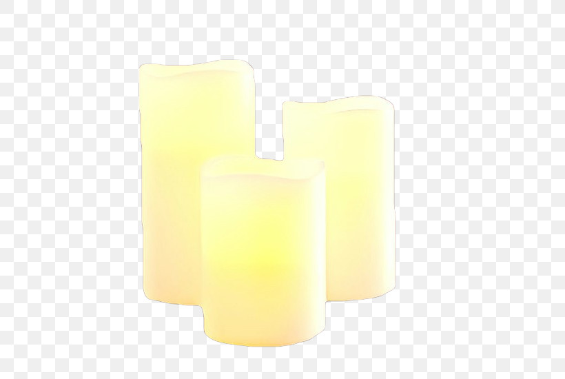 Yellow Lighting Candle Flameless Candle Wax, PNG, 550x550px, Yellow, Candle, Cylinder, Flameless Candle, Lighting Download Free