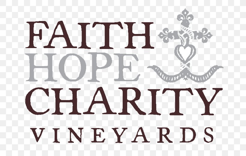 Faith, Hope And Charity Vineyards Terrebonne, PNG, 705x519px, Terrebonne, Area, Brand, Calligraphy, Charitable Organization Download Free