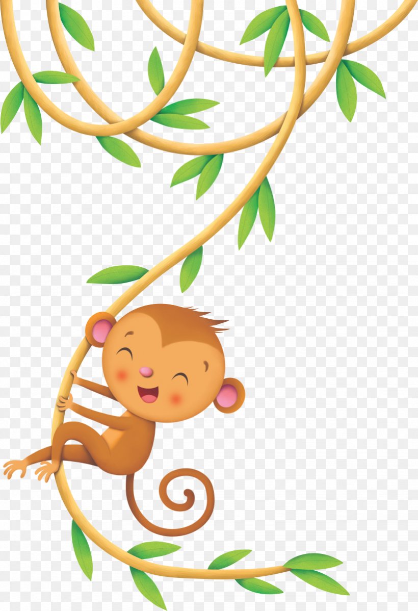 Liana Sticker Drawing Mural Child, PNG, 821x1200px, Liana, Art, Artwork, Branch, Child Download Free