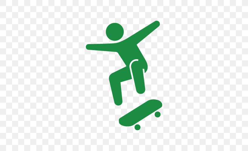 Pictogram Logo Skateboarding Sports, PNG, 500x500px, Pictogram, Area, Figure Skating, Grass, Green Download Free