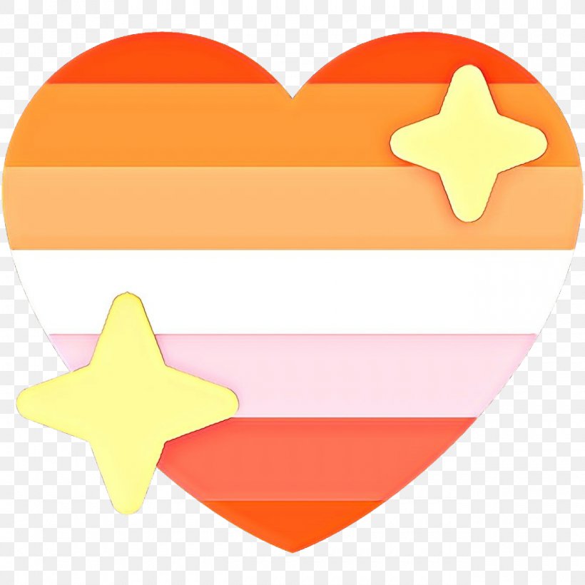 Heart Cartoon, PNG, 1280x1280px, Heart, Orange, Yellow Download Free