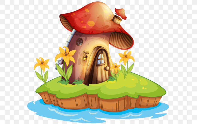 Mushroom House, PNG, 600x517px, Mushroom, Art, Depositphotos, Flower, Food Download Free