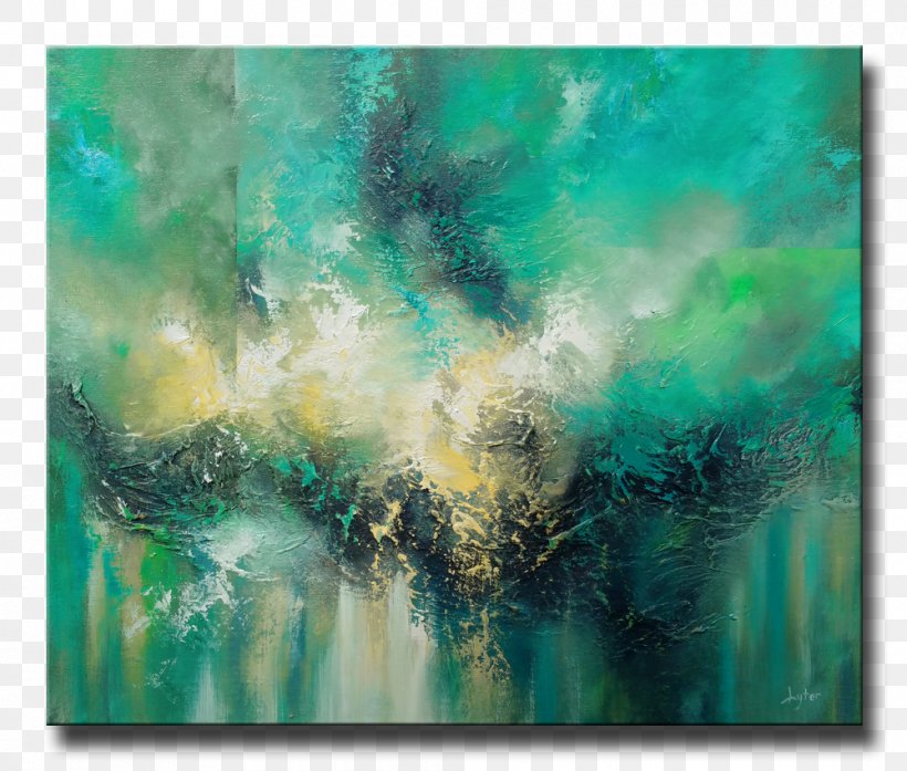 Oil Painting Green Acrylic Paint Art, PNG, 1000x850px, Painting, Abstract Art, Acrylic Paint, Art, Artist Download Free
