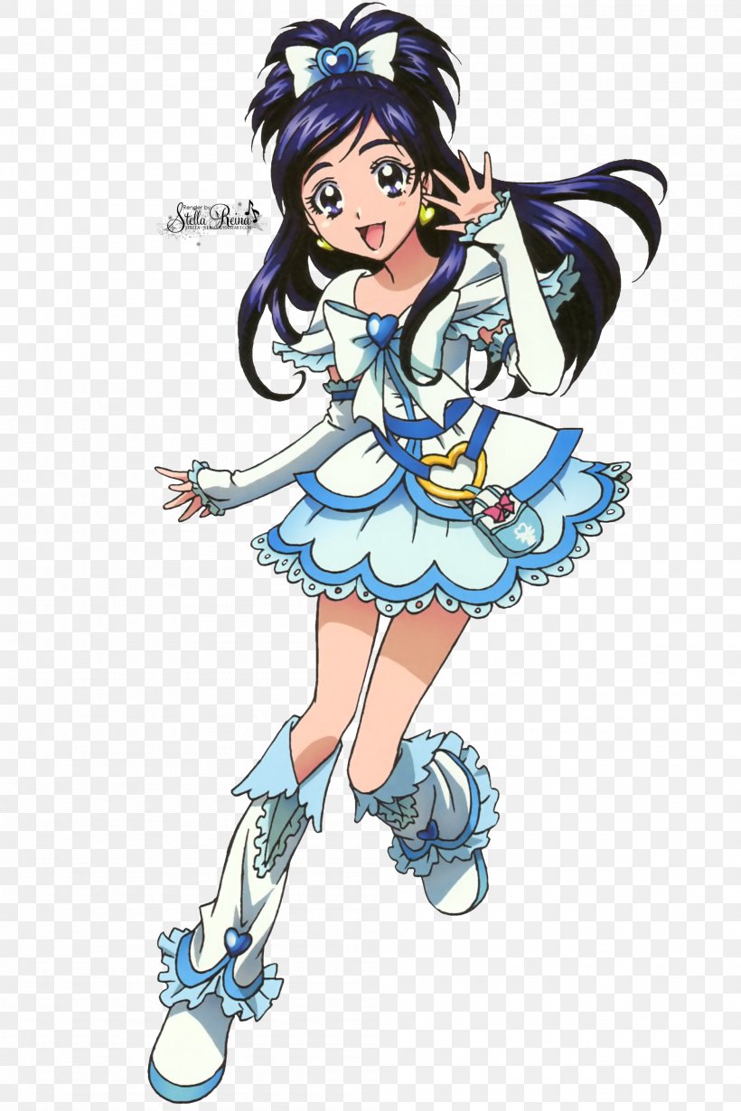 Honoka Yukishiro Pretty Cure All Stars Nagisa Misumi Tsubomi Hanasaki, PNG, 2000x3000px, Watercolor, Cartoon, Flower, Frame, Heart Download Free