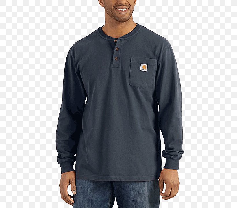 Long-sleeved T-shirt Carhartt Henley Shirt, PNG, 720x720px, Tshirt, Carhartt, Casual, Clothing, Clothing Accessories Download Free