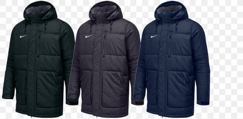 Parka Jacket Nike T-shirt Tracksuit, PNG, 1000x490px, Parka, Blouson, Clothing, Coat, Down Feather Download Free