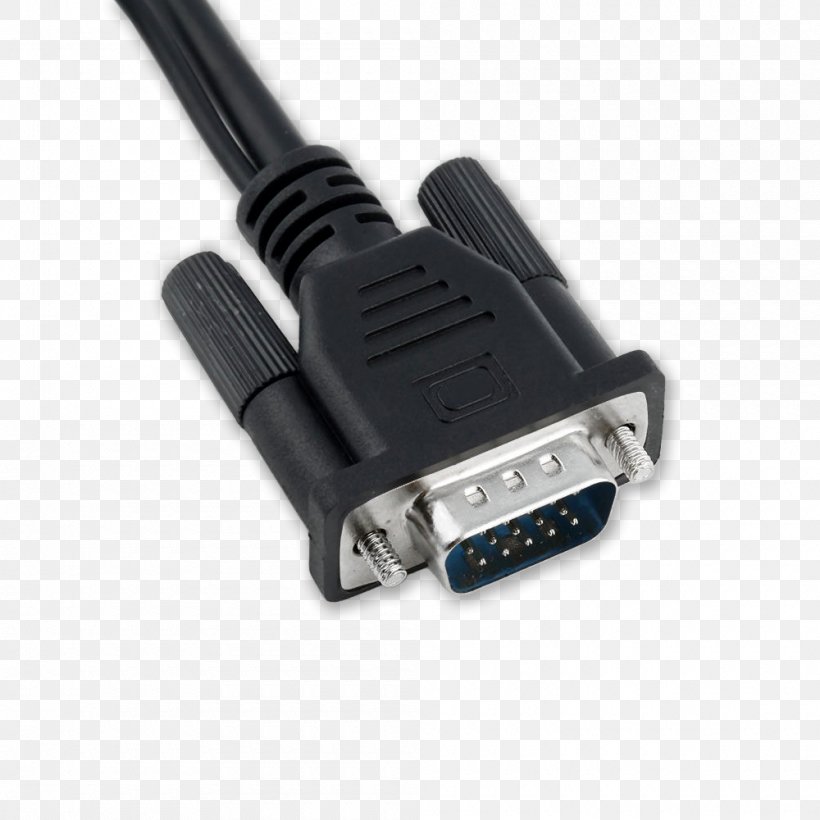 Serial Cable Laptop HDMI Adapter VGA Connector, PNG, 1000x1000px, Serial Cable, Adapter, Cable, Cable Converter Box, Composite Video Download Free