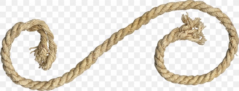 Rope Download Clip Art, PNG, 3468x1327px, Rope, Archive File, Body Jewelry, Chain, Digital Image Download Free
