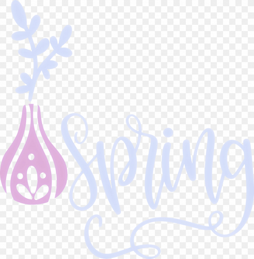 Spring, PNG, 2949x3000px, Spring, Calligraphy, Lavender, Logo, M Download Free