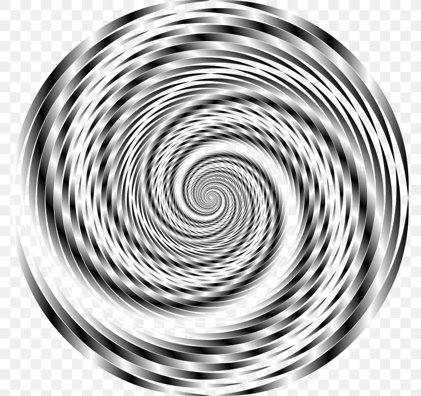 Black And White Vortex Clip Art, PNG, 772x772px, Black And White, Body Jewelry, Cyclone, Drawing, Monochrome Download Free