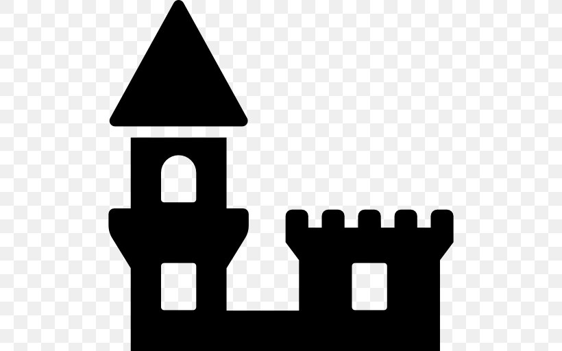 Castle Logo Clip Art, PNG, 512x512px, Castle, Black, Black And White, Building, Fortification Download Free