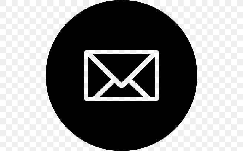 Email Symbol, PNG, 512x512px, Email, Black, Black And White, Brand, Electronic Mailing List Download Free