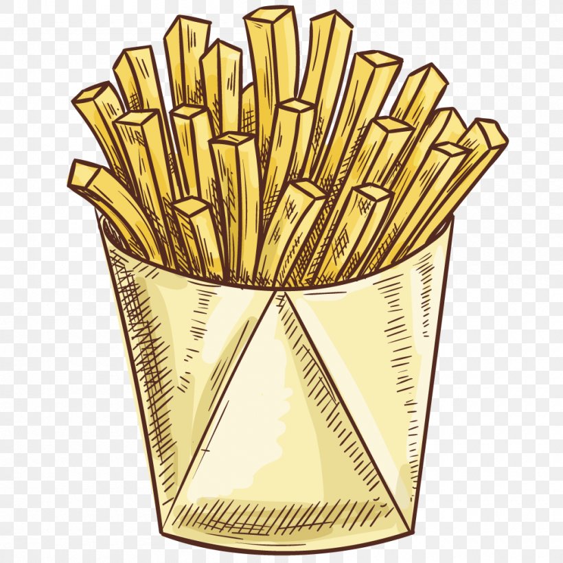 French Fries Fast Food Icon, PNG, 1000x1000px, French Fries, Commodity, Fast Food, Food, Frying Download Free
