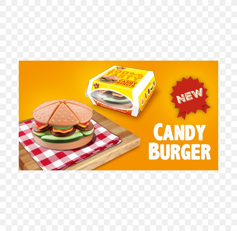 Hamburger Fast Food Junk Food Gummi Candy Take-out, PNG, 800x800px, Hamburger, Box, Cake, Candy, Cuisine Download Free
