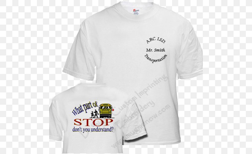 T-shirt Sleeve Bus Monitor, PNG, 500x500px, Tshirt, Active Shirt, Bluza, Brand, Bus Download Free