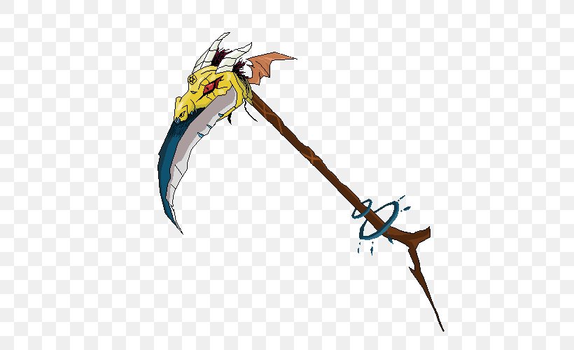 Weapon Spear Legendary Creature, PNG, 500x500px, Weapon, Beak, Cold Weapon, Feather, Fictional Character Download Free