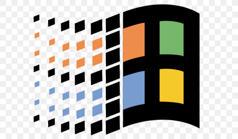 Windows 95 Microsoft Windows 3.1x Windows 3.0, PNG, 622x480px, Windows 95, Brand, Internet Explorer 4, Logo, Logosys Download Free