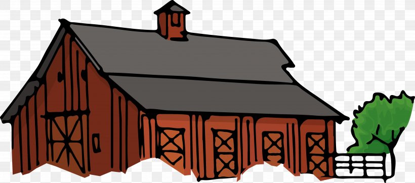 Barn Building Farmhouse Clip Art, PNG, 4942x2187px, Barn, Building, Facade, Farm, Farmhouse Download Free