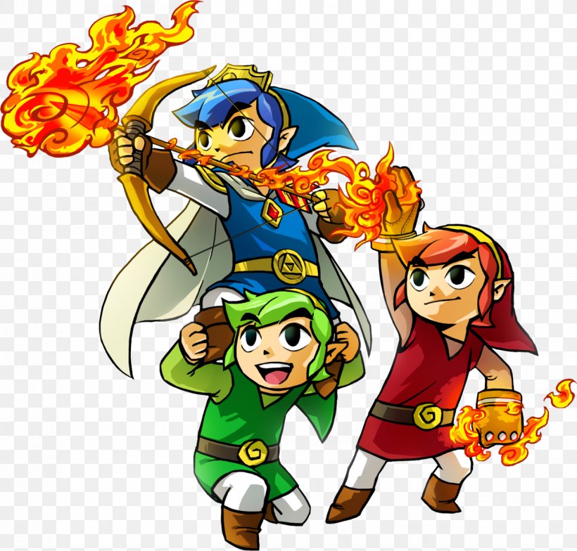 The Legend Of Zelda: Tri Force Heroes The Legend Of Zelda: Four Swords Adventures The Legend Of Zelda: A Link To The Past And Four Swords The Legend Of Zelda: Majora's Mask Princess Zelda, PNG, 1252x1198px, Legend Of Zelda Tri Force Heroes, Art, Cartoon, Cooperative Gameplay, Fiction Download Free