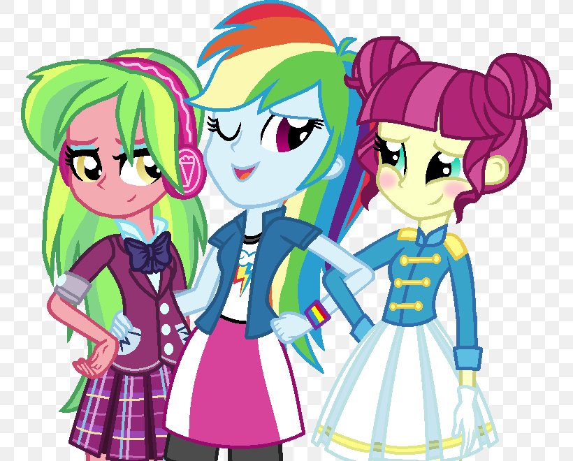 Applejack Rainbow Dash Rarity Baton Twirling My Little Pony: Equestria Girls, PNG, 760x660px, Watercolor, Cartoon, Flower, Frame, Heart Download Free