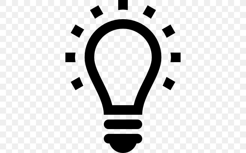Incandescent Light Bulb Clip Art, PNG, 512x512px, Light, Black, Black And White, Brand, Christmas Lights Download Free