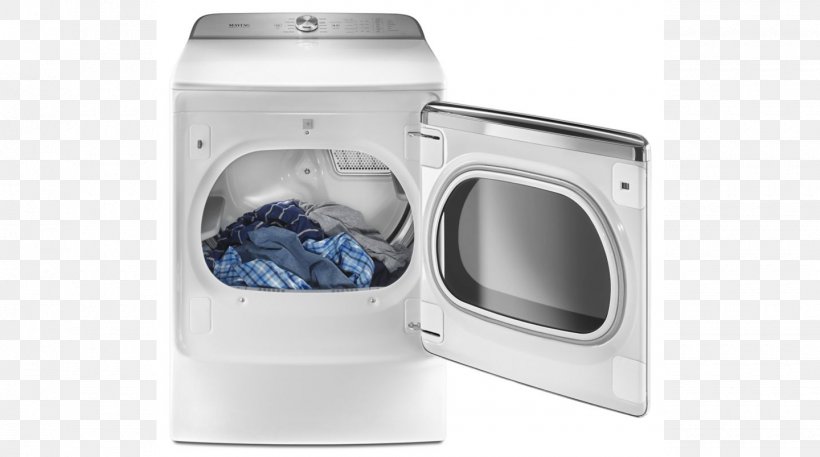 Clothes Dryer Maytag Washing Machines Home Appliance Energy Star, PNG, 1440x804px, Clothes Dryer, Cubic Foot, Energy Star, Home Appliance, Laundry Download Free