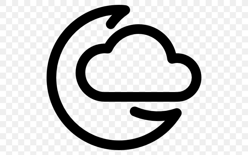 Cloud Weather Clip Art, PNG, 512x512px, Cloud, Area, Black And White, Climate, Heart Download Free