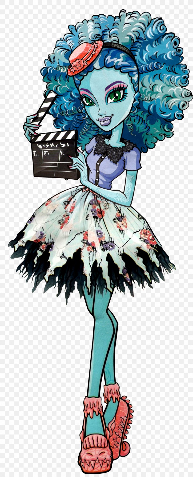 Monster High Doll Honey Island Swamp Barbie, PNG, 1292x3183px, Watercolor, Cartoon, Flower, Frame, Heart Download Free
