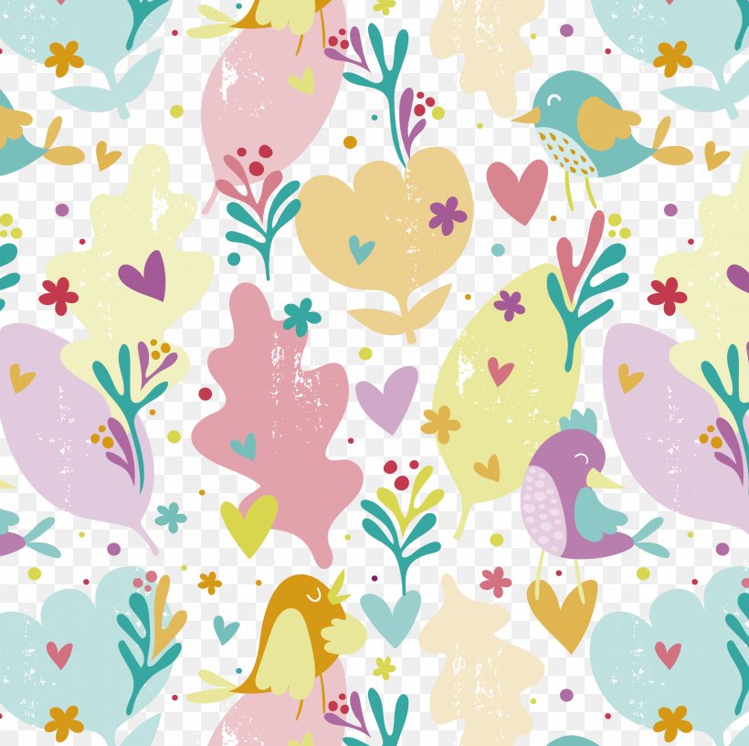 Vector Hand Painted Simple Pattern Background Material, PNG, 3333x3321px, Cartoon, Area, Art, Child Art, Clip Art Download Free