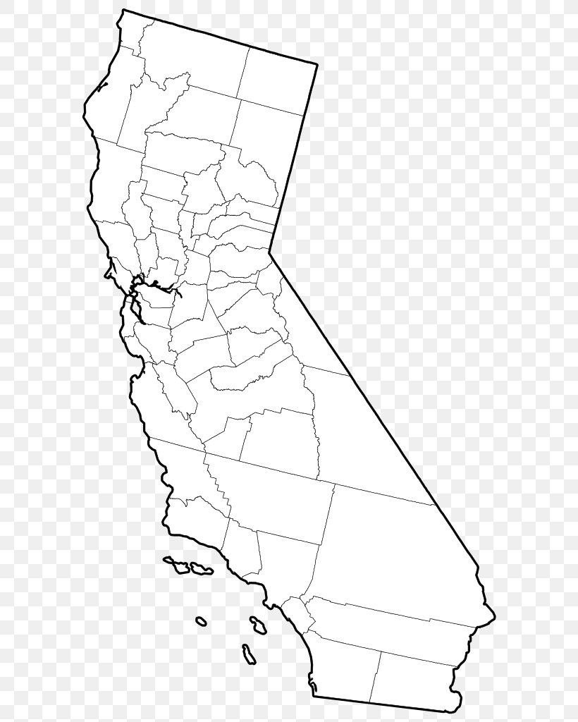 California Vector Map Blank Map, PNG, 612x1024px, California, Area, Art, Artwork, Black And White Download Free
