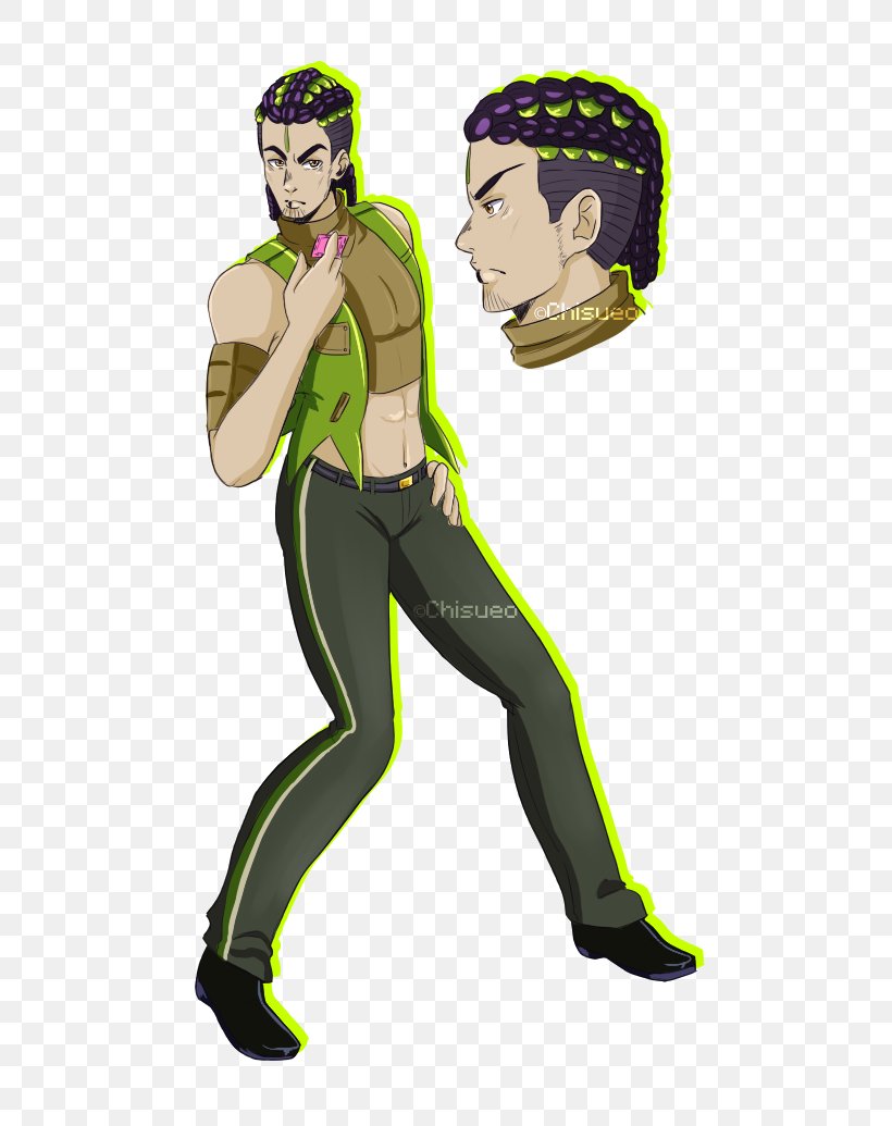 Hirohiko Araki JoJo's Bizarre Adventure Stone Ocean Jolyne Cujoh Gender Bender, PNG, 586x1035px, Hirohiko Araki, Art, Cartoon, Costume, Deviantart Download Free