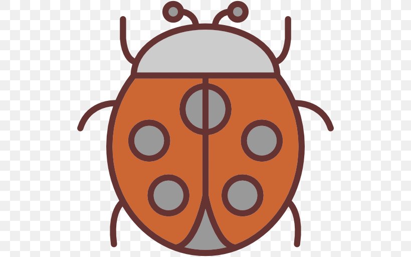 Insect Clip Art, PNG, 512x512px, Insect, Invertebrate, Ladybird, Orange, Scalable Vector Graphics Download Free