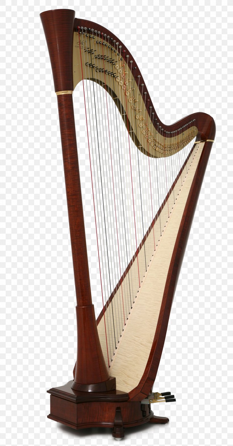 Pedal Harp Camac Harps Musical Instruments Electric Harp, PNG, 2200x4200px, Watercolor, Cartoon, Flower, Frame, Heart Download Free