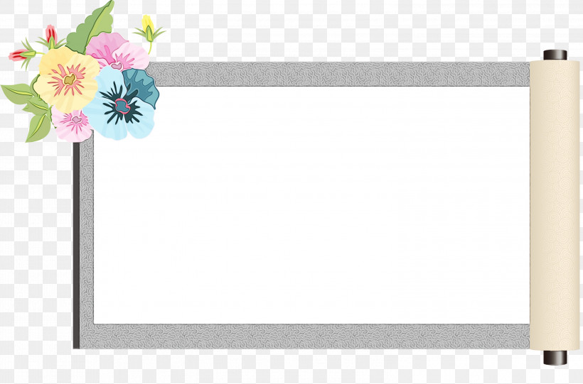 Picture Frame, PNG, 2999x1982px, Scroll Frame, Art Frame, Film Frame, Flower, Geometry Download Free