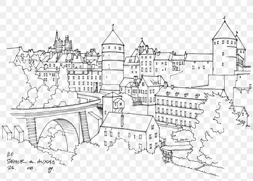 Drawing Landscape Painting, PNG, 1024x734px, Drawing, Arch, Architecture, Area, Artwork Download Free