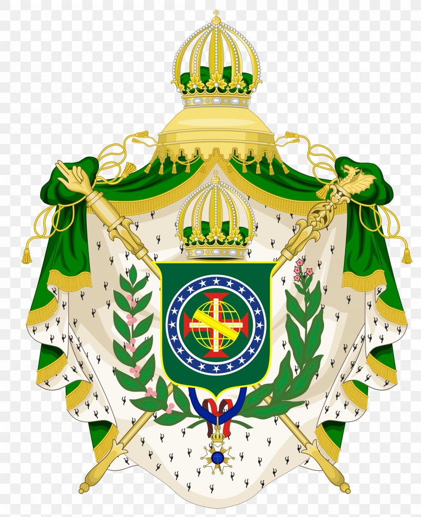 Empire Of Brazil Independence Of Brazil Portuguese Empire Coat Of Arms Of Brazil, PNG, 2000x2452px, Empire Of Brazil, Brazil, Brazilian Heraldry, Christmas Ornament, Coat Of Arms Download Free