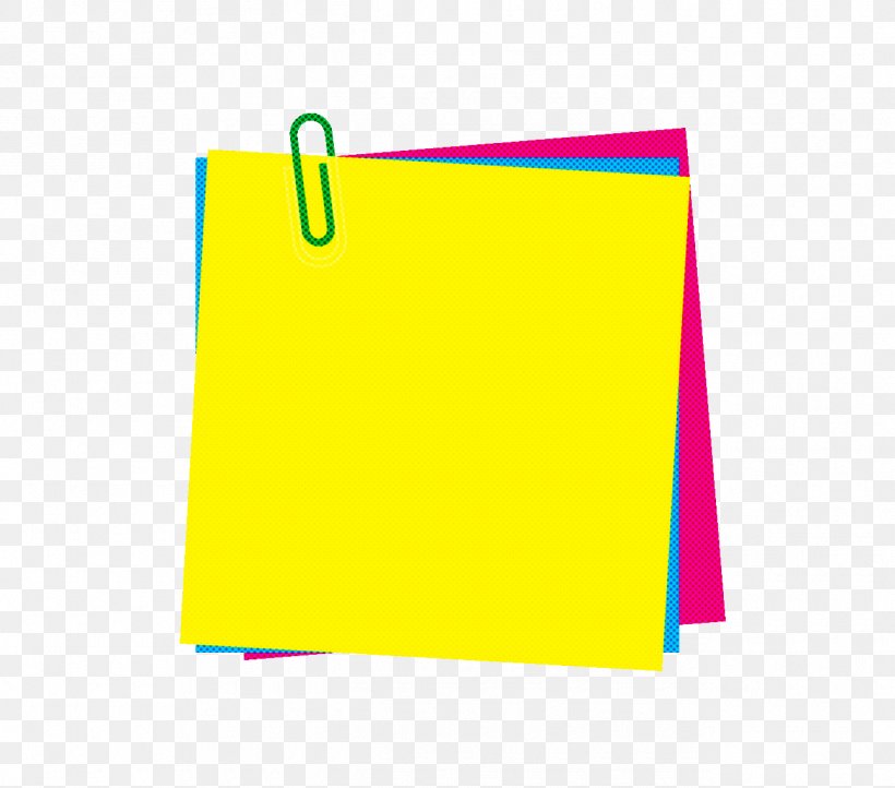 Post-it Note, PNG, 1295x1141px, Yellow, Paper Product, Postit Note, Rectangle Download Free