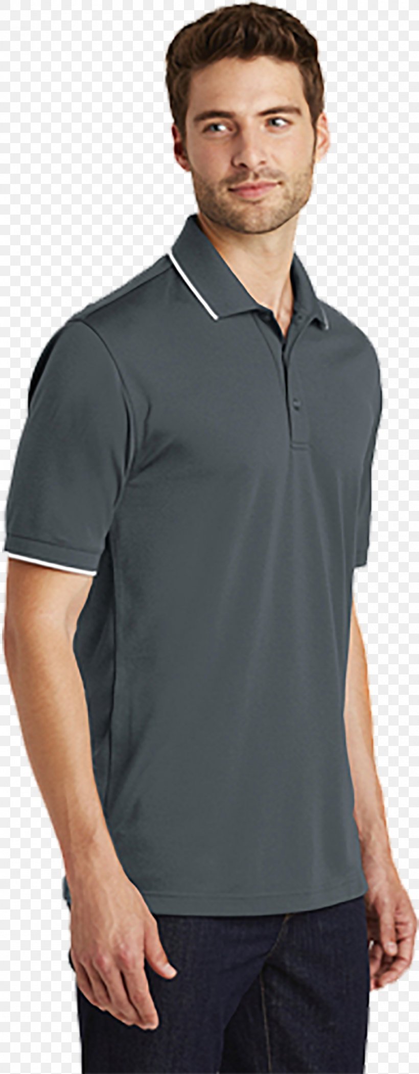 Polo Shirt T-shirt Piqué Sleeve, PNG, 1000x2564px, Polo Shirt, Cap, Clothing, Collar, Embroidery Download Free