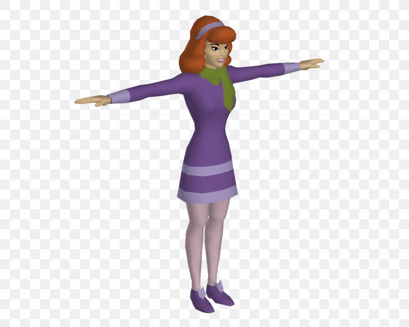 Scooby-Doo! Night Of 100 Frights Daphne Blake PlayStation 2, PNG, 1280x1024px, Scoobydoo Night Of 100 Frights, Arm, Art, Cartoon, Costume Download Free