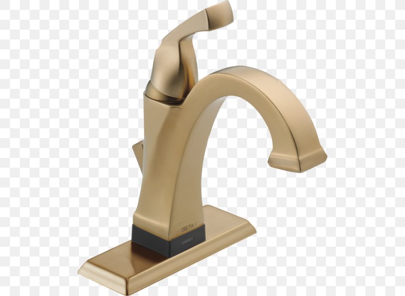 Tap Sink Bathroom American Standard Brands Delta Monitor 14 Dryden T14251, PNG, 506x600px, Tap, American Standard Brands, Bathroom, Bathtub, Brass Download Free
