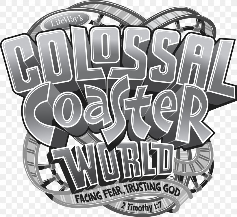 Vacation Bible School Roller Coaster World Christian Church Logo, PNG, 2049x1874px, Vacation Bible School, Amusement Park, Black And White, Brand, Child Download Free