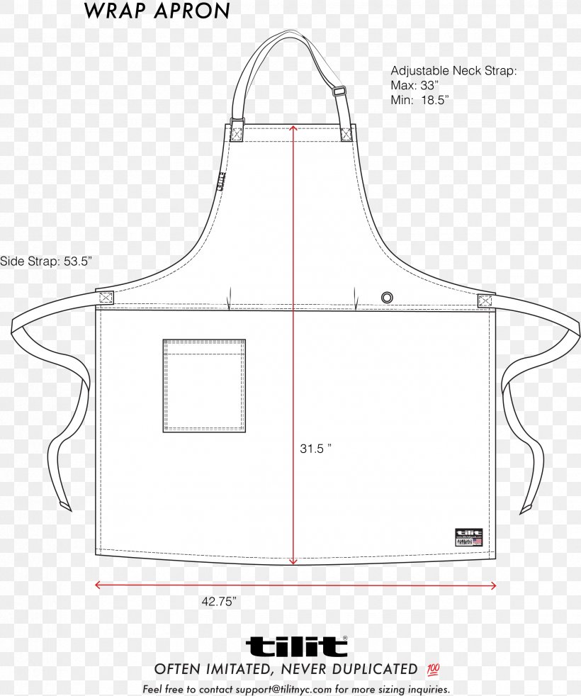 Apron Clothing Pattern Pocket, PNG, 2372x2841px, Apron, Clothing, Clothing Accessories, Coat, Diagram Download Free