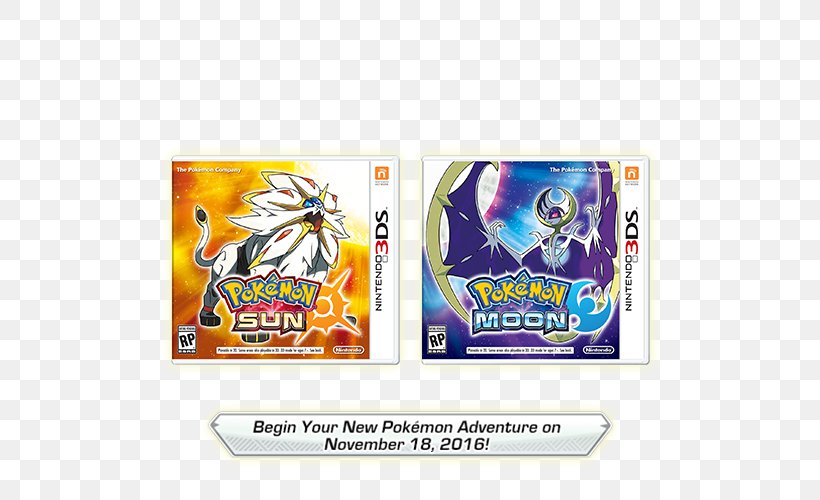 Pokémon Sun And Moon Pokémon Ultra Sun And Ultra Moon Pokémon Sun & Moon Pokémon Platinum Nintendo 3DS, PNG, 500x500px, Nintendo 3ds, Game Freak, Games, Home Game Console Accessory, New Nintendo 3ds Download Free