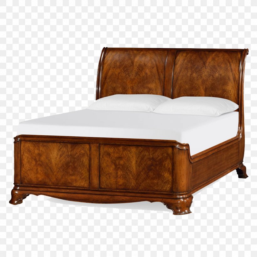 Bed Frame Sleigh Art Deco Furniture, Art Nouveau Bed Frame