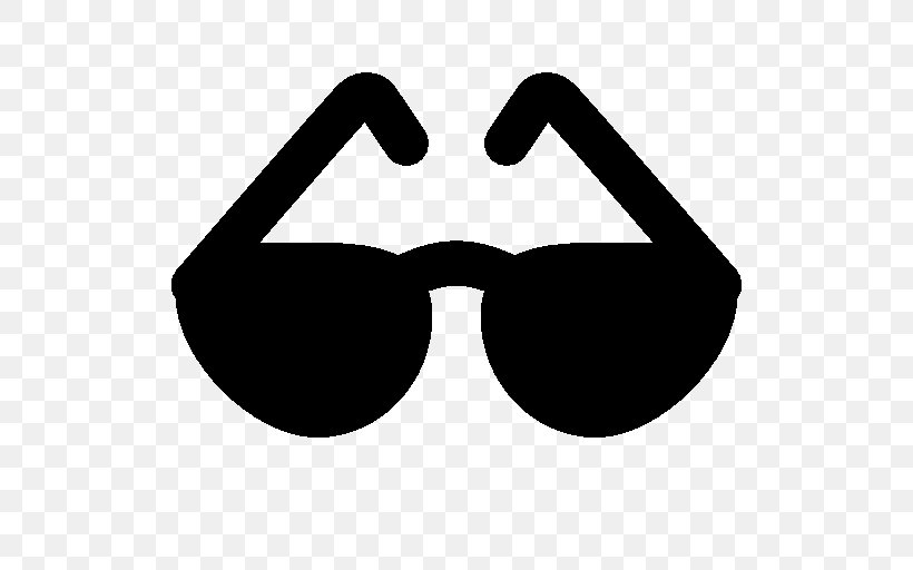 Sunglasses Clip Art, PNG, 512x512px, Sunglasses, Black And White, Clothing, Emoticon, Eyewear Download Free