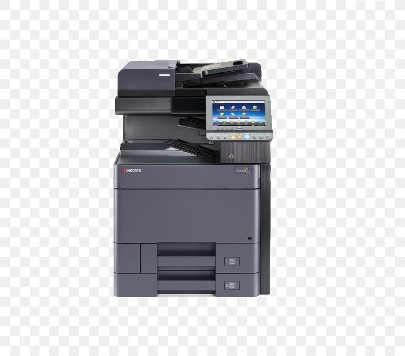 Multi-function Printer Kyocera Document Solutions Photocopier, PNG, 729x720px, Multifunction Printer, Canon, Computer, Electronic Device, Image Scanner Download Free
