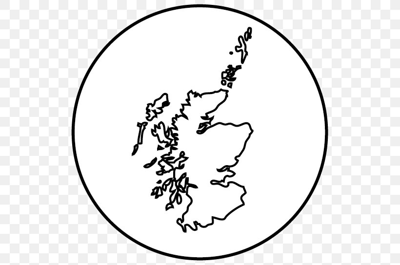 Scotland Blank Map Clip Art, PNG, 544x544px, Scotland, Area, Art, Black, Black And White Download Free