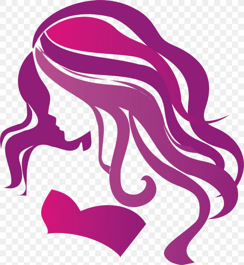 Beauty Parlour Logo Hairstyle Cosmetologist Png 903x979px